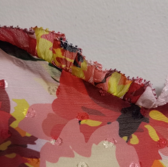 𝅺NWT Anthropolgie Foxidox Floral Accordian Pleated Dress - Picture 6 of 14